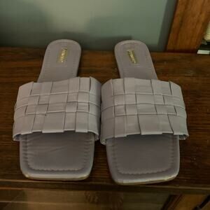 Primark Sandals, Light Blue, Size 9